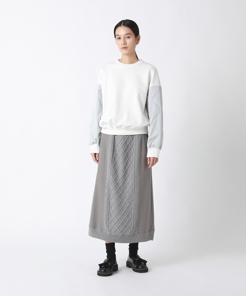 「ZUCCa」 スウェットカットソー M size ブラック レディースの画像
