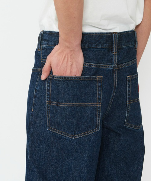 Dickies（ディッキーズ） ワイドパンツ ジーンズ カイハラデニム｜5