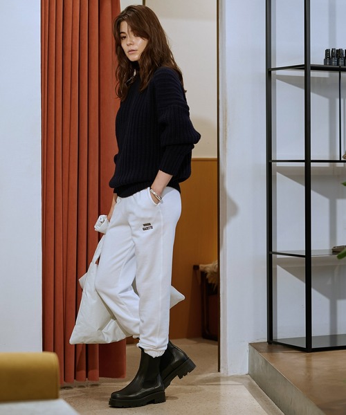 「Whim Gazette」 長袖ニット FREE ベージュ レディース_画像8