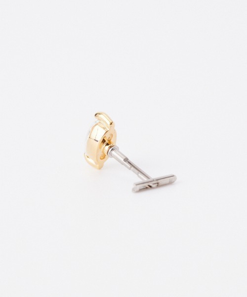 BAQLESS（バックレス） ピアス HONESTY LEAF WHITE ピアス レディース