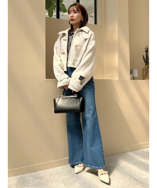 「SNIDEL」 デニムパンツ 1 ブルー レディース