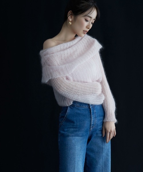 「SNIDEL」 デニムパンツ 1 ブルー レディース_2