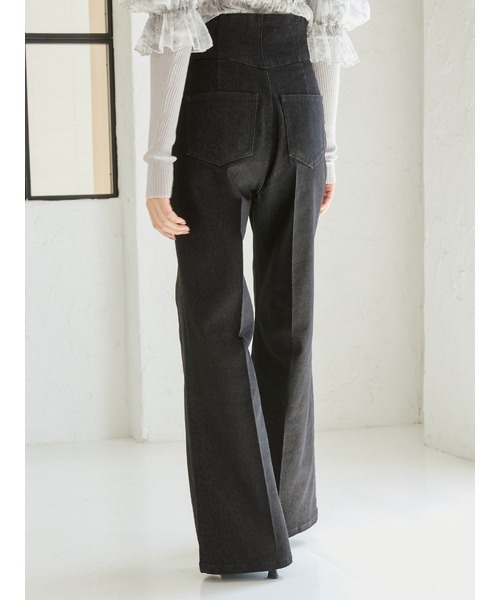「SNIDEL」 デニムパンツ 1 ブルー レディース_6