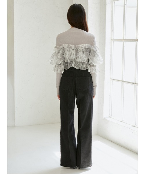 「SNIDEL」 デニムパンツ 1 ブルー レディース_15