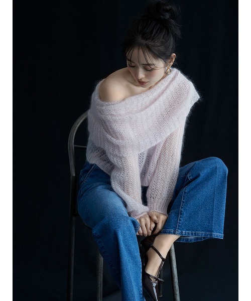 「SNIDEL」 デニムパンツ 1 ブルー レディース_18