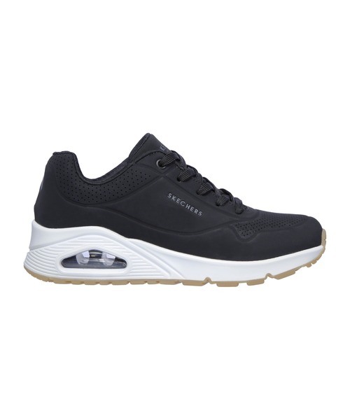 「SKECHERS」 ローカットスニーカー 24cm ダークネイビー レディース_画像9