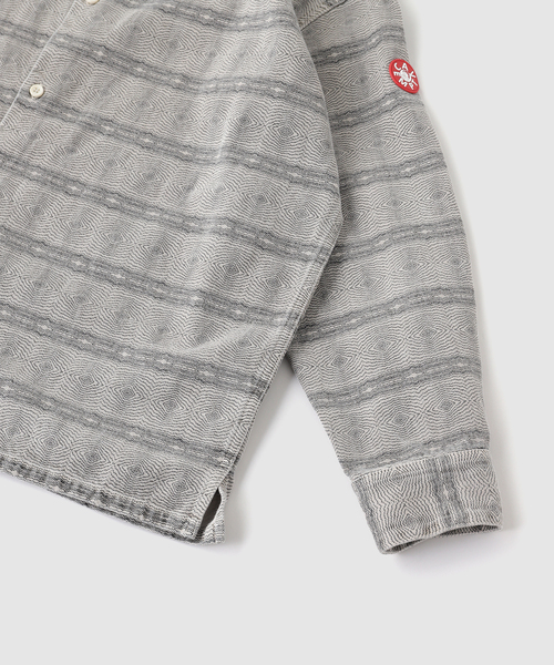 C.E（シーイー） シャツ cavempt OVERDYE FK PATTERN SHIRT BEI メンズ