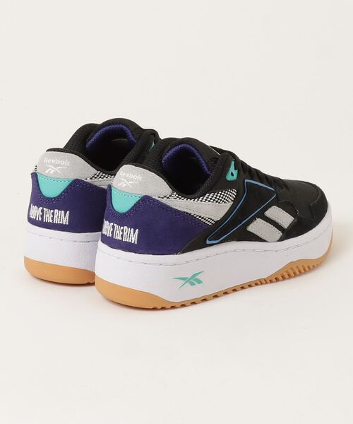 「Reebok」 ローカットスニーカー 24.5cm ブラック メンズ_画像2