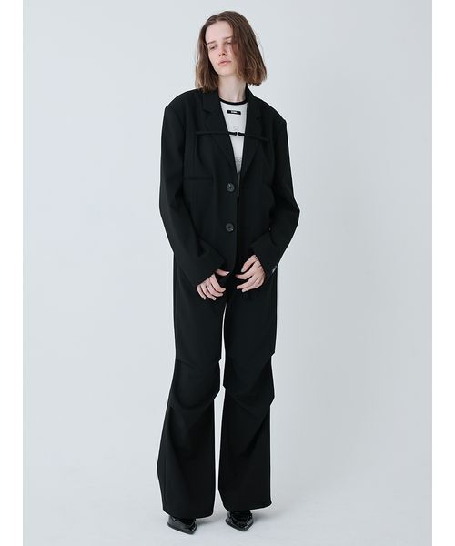 「SORIN」 パンツ 36 ブラック レディース_画像6