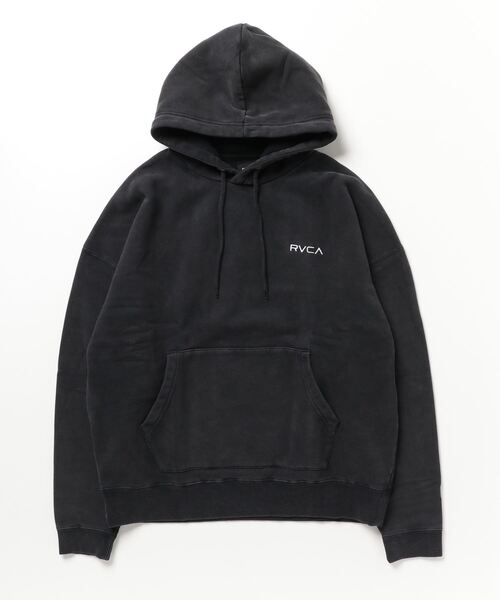 「RVCA」 プルオーバーパーカー S ブラック メンズ_画像2