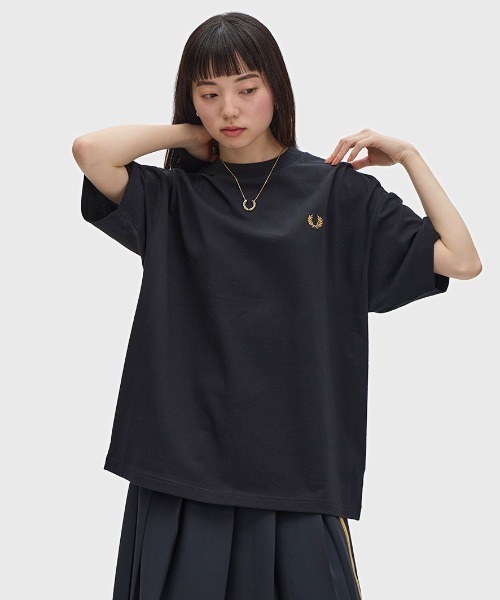 FRED PERRY（フレッドペリー） tシャツ Oversized T-Shirt／オーバー