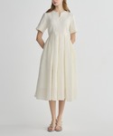 ワンピース 半袖 PHEA JACQUARD ...の詳細画像1