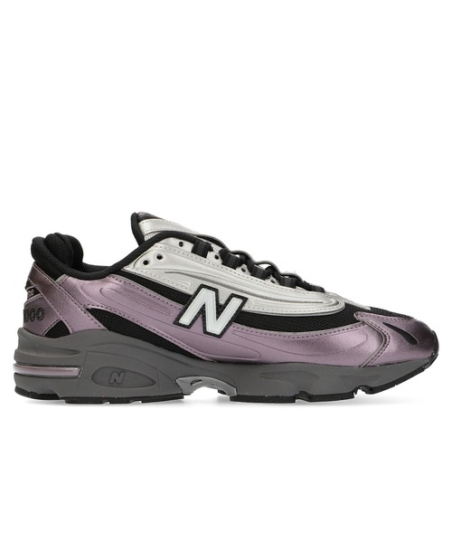 「New Balance」 ローカットスニーカー 26.5糎 パープル メンズ