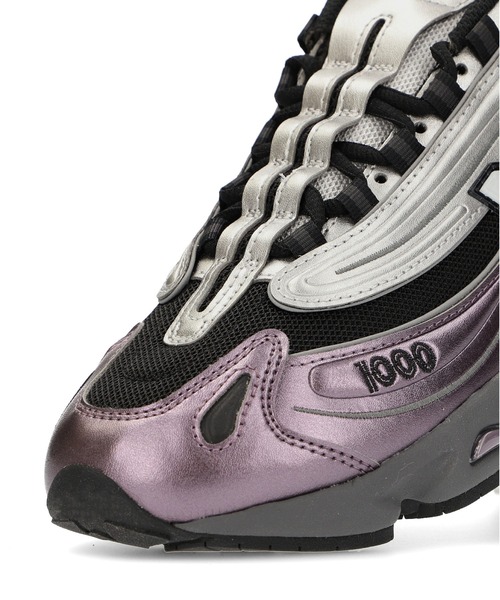 「New Balance」 ローカットスニーカー 26.5糎 パープル メンズ