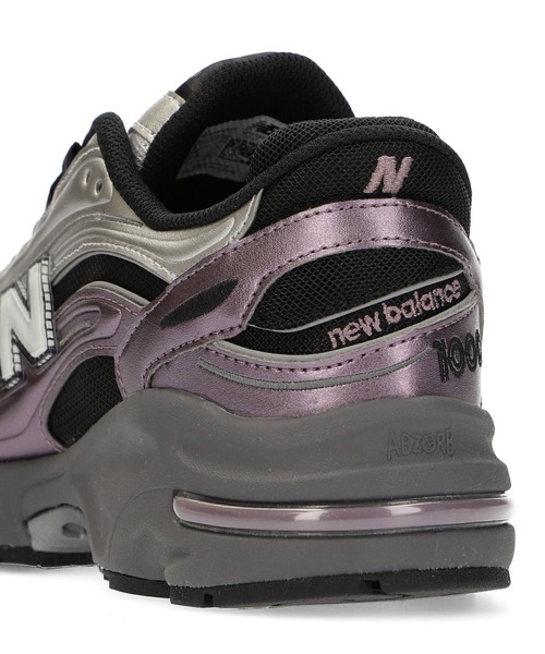 「New Balance」 ローカットスニーカー 26.5糎 パープル メンズ