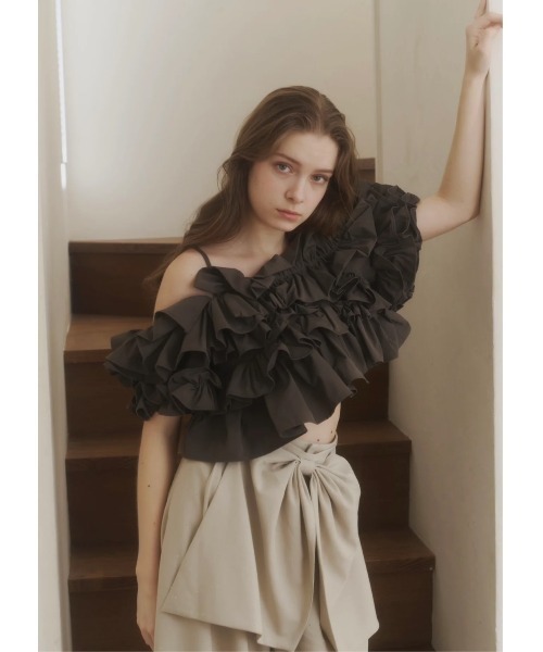 キャミソール airy bloom topsの画像