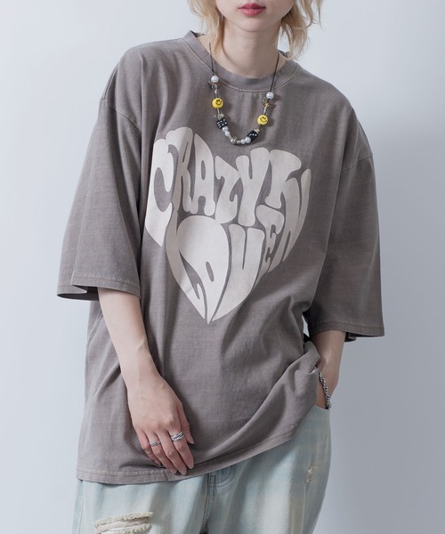 「Starting Over」 半袖Tシャツ X-LARGE グレー メンズ_画像7