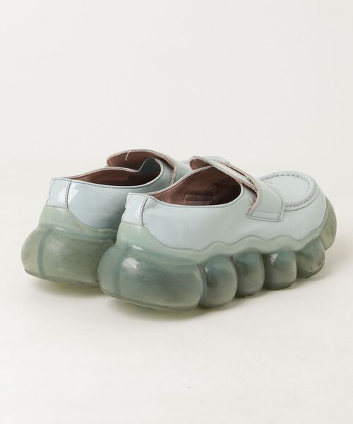 grounds（グラウンズ） JEWELRY LOAFER 25cm ブルー レディース