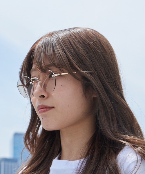 NOEYEDIA（ノーアイディア） サングラス NE-453 リムレスメガネ