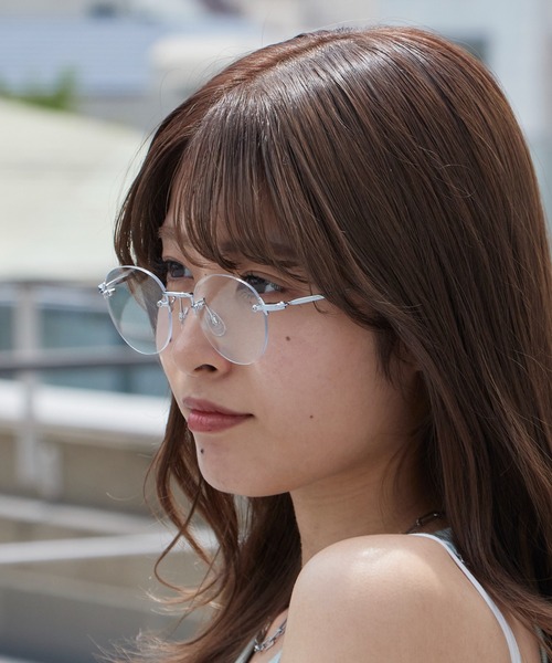 NOEYEDIA（ノーアイディア） サングラス NE-453 リムレスメガネ