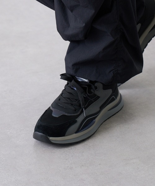 「GERMAN TRAINER」 ローカットスニーカー 40 グレー メンズ_画像3