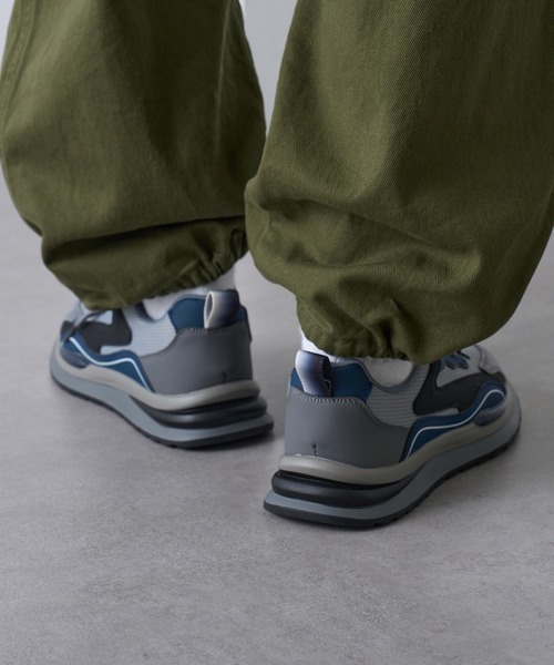 「GERMAN TRAINER」 ローカットスニーカー 40 グレー メンズ_画像6