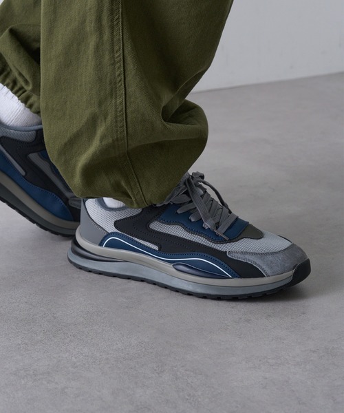 「GERMAN TRAINER」 ローカットスニーカー 40 グレー メンズ_画像7