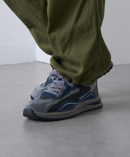 「GERMAN TRAINER」 ローカットスニーカー 40 グレー メンズ_画像8