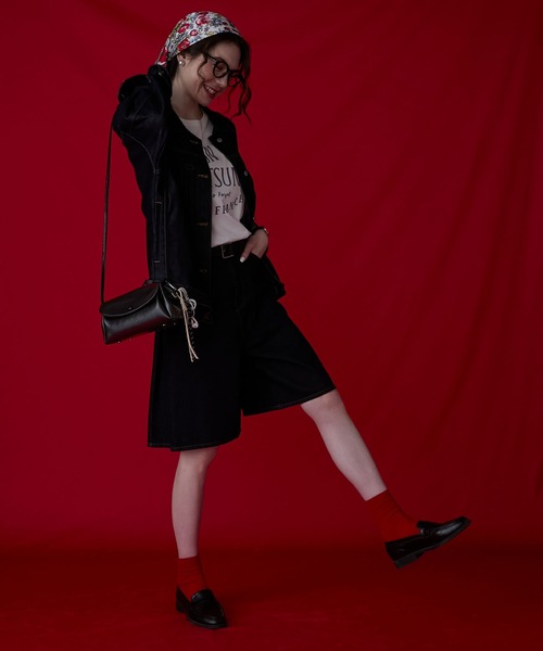 「BONLECILL Marche」 ショルダーバッグ FREE ブラック レディース_画像9