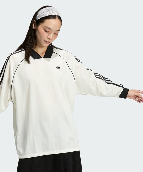adidas（アディダス） adidas tシャツ スリーストライプス ジャカード