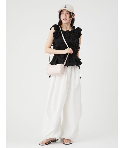 「LILY BROWN」 ショルダーバッグ F ライトピンク レディース_画像9
