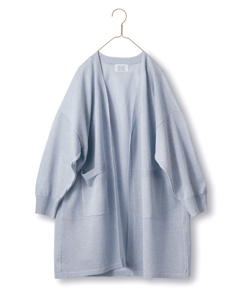 「Sunny clouds」 カーディガン X-LARGE ネイビー レディース_画像4