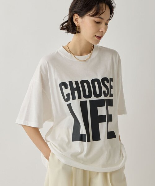 Whim Gazette（ウィム ガゼット） tシャツ 半袖 「KATHARINE HAMNETT