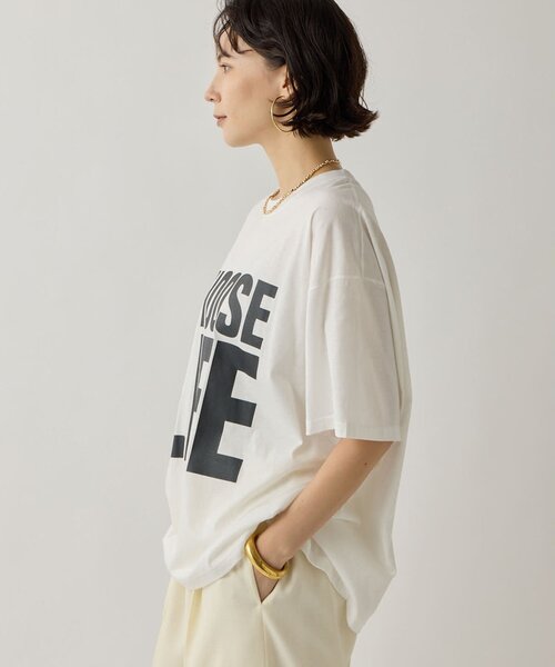 Whim Gazette（ウィム ガゼット） tシャツ 半袖 「KATHARINE HAMNETT