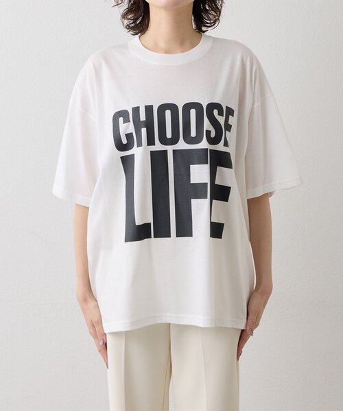 Whim Gazette（ウィム ガゼット） tシャツ 半袖 「KATHARINE HAMNETT