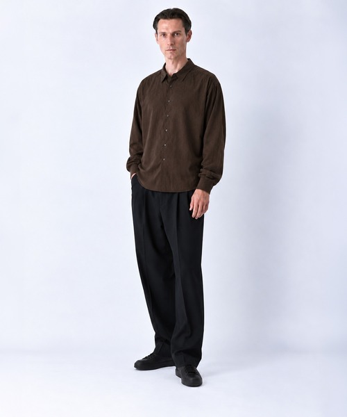 markaware（マーカウェア） スラックス 別注TRIPLE PLEATED WIDE