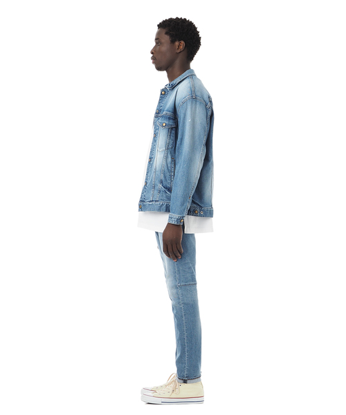 DAILY STANDARD by SANDINISTA デニムジャケット gジャン B.C. Stretch