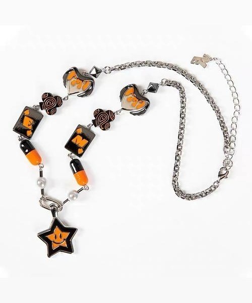 ネックレス A'GEM/9 × .kom『MAISON EMERALD/メゾン エメラルド』Orange Star Halloween Necklac :60011850:ZOZOTOWN Yahoo!店 - 通販 - Yahoo!ショッピング ネックレス A'GEM/9 × .kom『MAISON EMERALD/メゾン エメラルド』Orange Star Halloween Necklac :60011850:ZOZOTOWN Yahoo!店 - 通販 - Yahoo!ショッピング