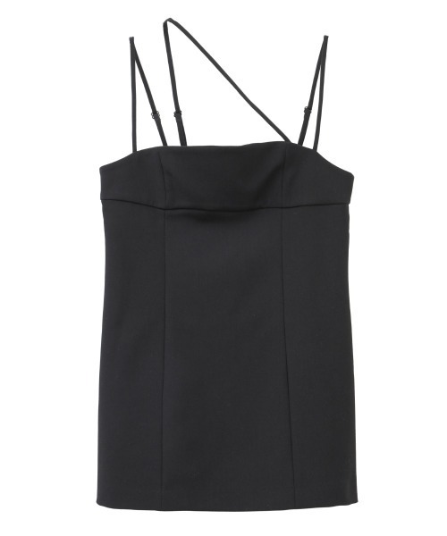 キャミソール 【CLANE/クラネ】SLANT BUSTIER/スラントビスチェ 12122 ...