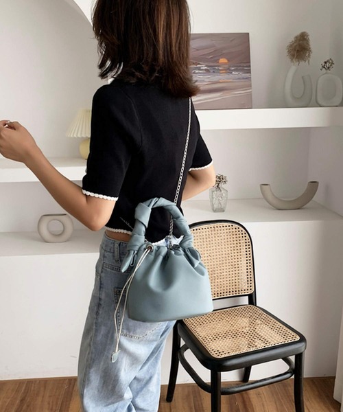 shopnikoniko（ショップにこにこ） ショルダーバッグ バッグ チェーン