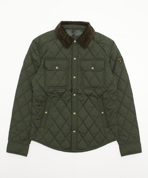 コート ジャケット ウォーターリペラント キルテッド ジャケット  