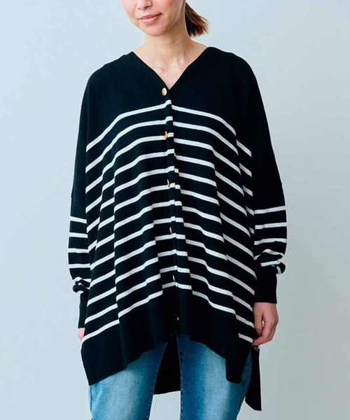 IEDIT カーディガン IEDIT からだが泳ぐオーバーサイズが女