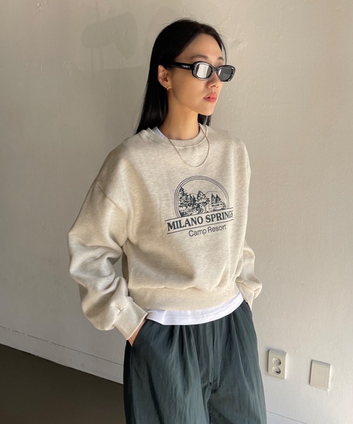 トレーナー スウェット MILANO SPRINGS MTM レディース Didot.showroom トレーナー スウェット MILANO SPRINGS MTM