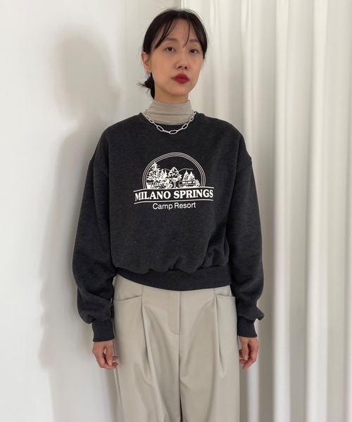 スウェット・トレーナー No.0861 hotel embro MTM Didot.showroom トレーナー スウェット MILANO SPRINGS MTM