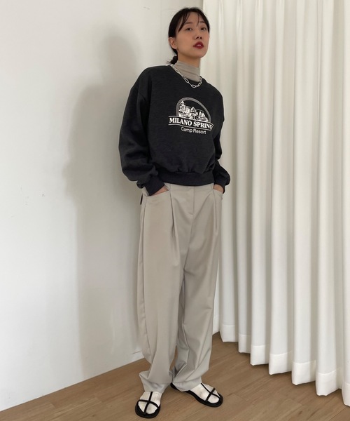 トレーナー スウェット MILANO SPRINGS MTM レディース Didot.showroom トレーナー スウェット MILANO SPRINGS MTM