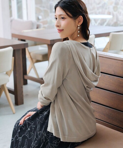 Tiaclasse パーカー 「小倉優子さん着用」サマーニットショート