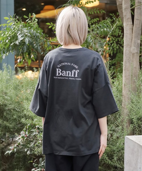 新品 TICCA Banff National Park Tシャツ TICCA（ティッカ） tシャツ Tシャツ Banff スクエアTシャツ : ZOZOTOWN