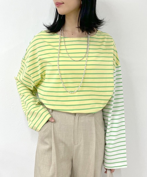レイチェルコーミー　ボーダーカットソー kanellmidship-6.jpg