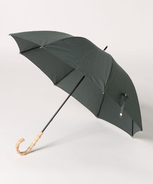 秋の湯河原( フレーム付) レディース晴雨兼用傘】一級遮光キューブ-折りたたみ-ベージュ