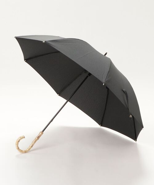 SETUP7 傘 「SETUP7」シャンブレー無地竹ショート 晴雨兼用 日傘